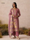 7073 To 7076 By Alizeh Shimmer Silk Kurti With Bottom Dupatta Wholesalers In Surat